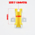 GS-11 Otis Elevator Parts Lift Heavy Guide Shoe Anti-Friction Common Car Type pour Vice Rack &amp; Liner Boot Pièces 16 10 mm